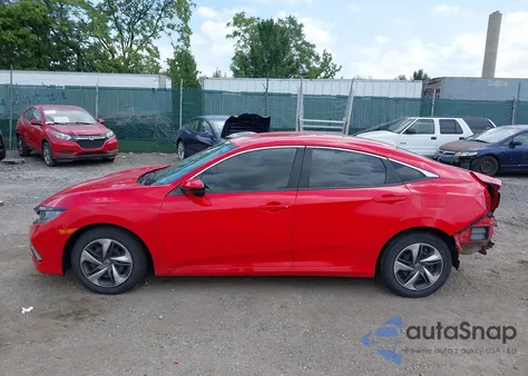 2020 Honda Civic Lx from USA, damaged, VIN 2HGFC2F60LH545996